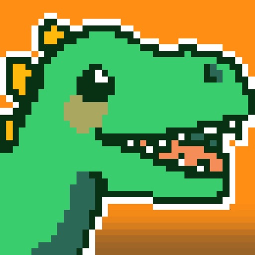 A Baby Pixel Dino Run - Wild Dinosaur Safari Zoo Edition
