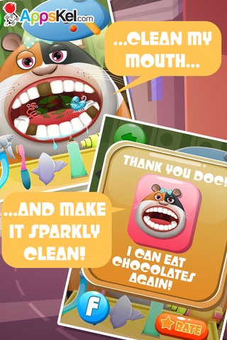Zoo Life Pets Dentist Story – The Dentistry of Animal Games for Free screenshot 4