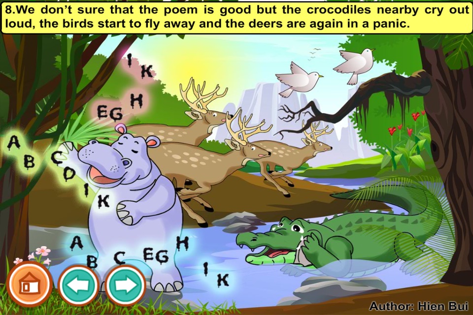 A good hippopotamus (story and games for kids) screenshot 4