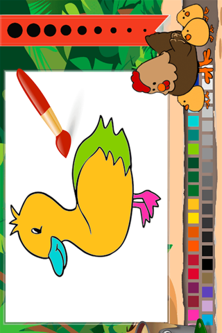 Animal Farm Coloring Book - Color Your pages and Paint the Animals of the Farm Drawing and Painting Games for Kids screenshot 4