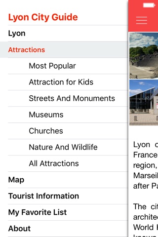 Lyon City Guide screenshot 2