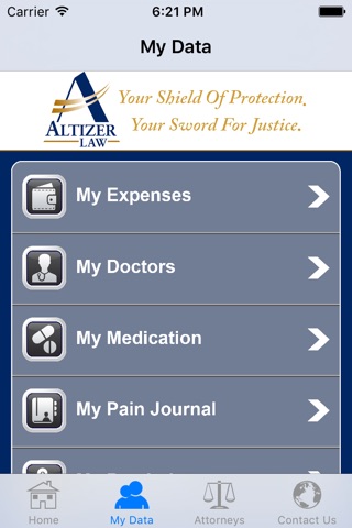 Altizer Law, P.C. Injury Help App screenshot 3