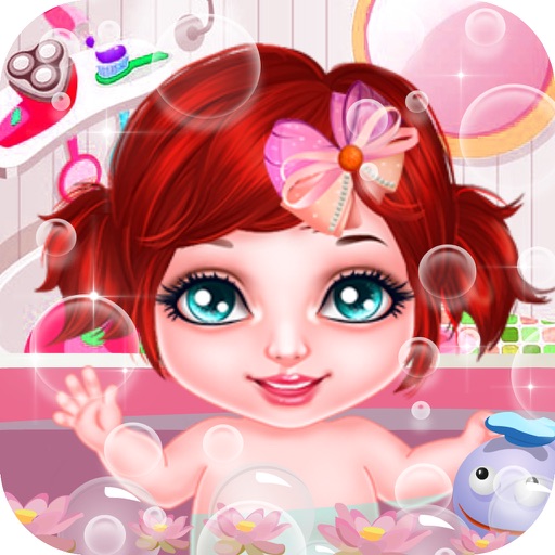 Dora love taking a bath - Barbie doll Beauty Games Free Kids Games icon