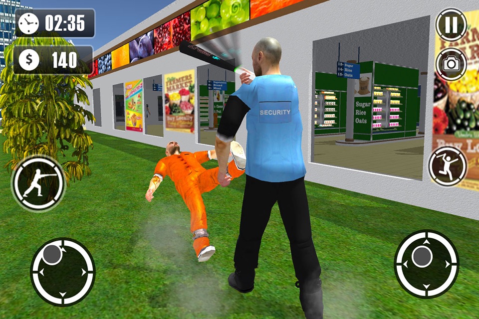 Super-Market Prison Escape 3D: Police Chase & Truck Driving Game screenshot 2