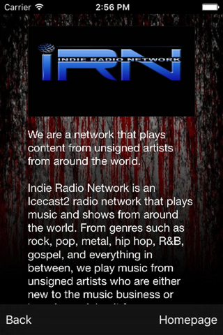 Indie Radio Network screenshot 3