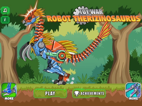 Скачать Toy War Robot Therizinosaurus