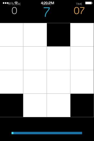 The rhythm of the white square screenshot 2