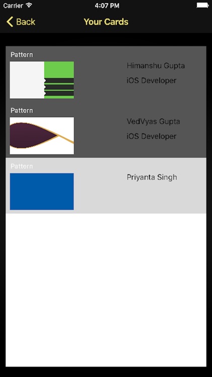 Visiting Card Maker screenshot-4
