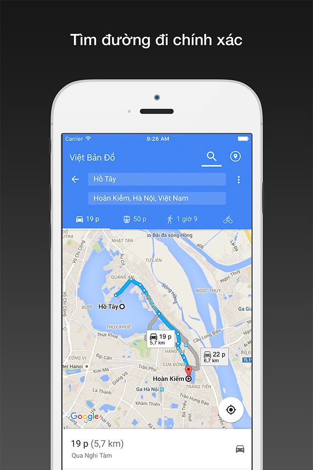 Việt bản đồ for Google Maps - Bản đồ Việt Nam,HN,TPHCM screenshot 2