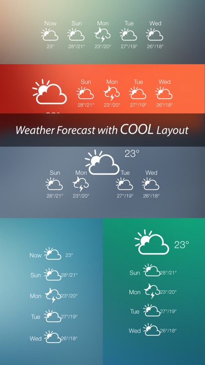 Weather Lock Screen - Customize your Lock Screen Backgrounds with Weather Forecast screenshot-3