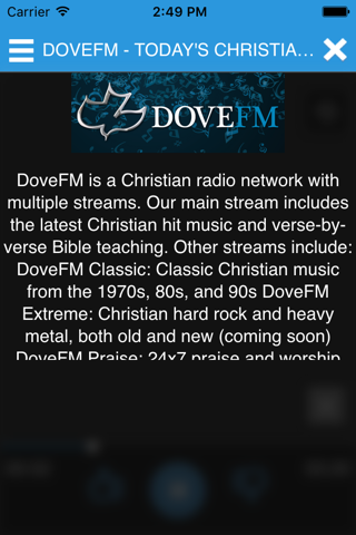 DoveFM screenshot 3