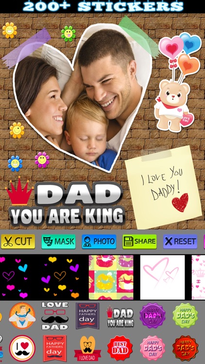 Happy Father's Day Photo Collage