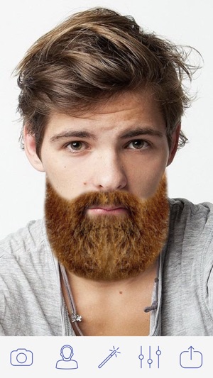 Beard and Mustaches Photo Booth - Men Beard Style Photo Effe(圖2)-速報App