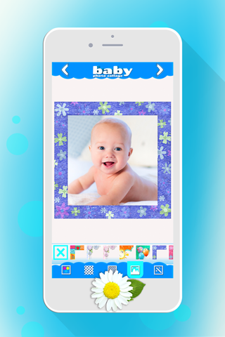 Baby Photo Collage Creator – Make Cute Newborn Pic.ture Grid With Frame.s For Kids screenshot 4