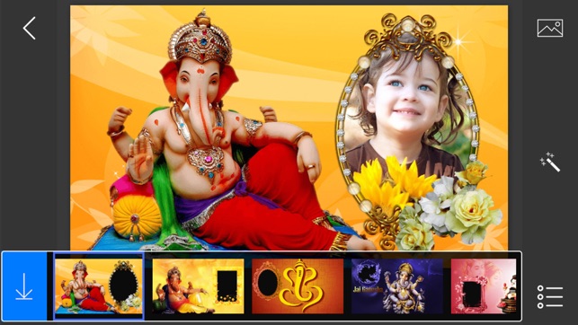 Ganesh Photo Frames - make eligant and awesome photo using n(圖2)-速報App