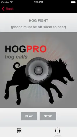 Game screenshot REAL Wild Hog Calls + Wild Boar Calls for Hunting BLUETOOTH COMPATIBLE mod apk