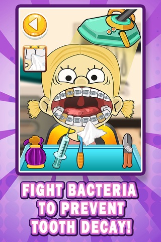 Crazy Little Eddy's Virtual Dentist – The Teeth Games for Kids Free screenshot 3