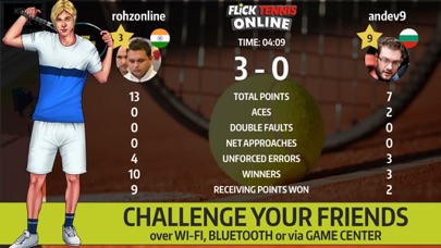 Flick Tennis Online - Play like Nadal, Federer, Djokovic in top multiplayer tournaments!のおすすめ画像3