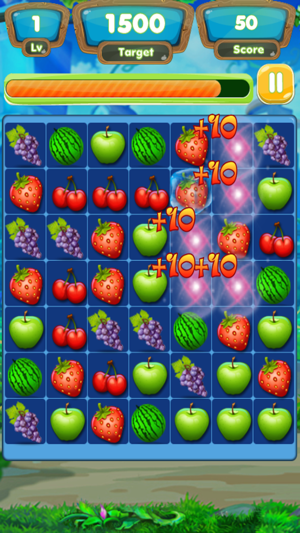 Link Smash Fruits  Jewel Mania : Swipe Drawpipe Bump Puzzle!(圖2)-速報App