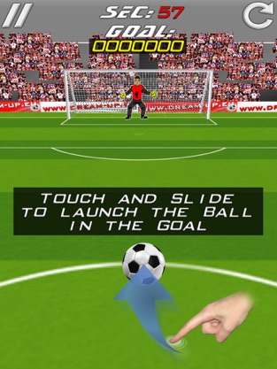 Ball-to-Goal, game for IOS