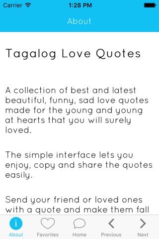 Tagalog Love Quotes screenshot 4