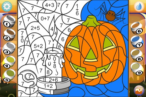 Color by Numbers - Halloween + screenshot 2
