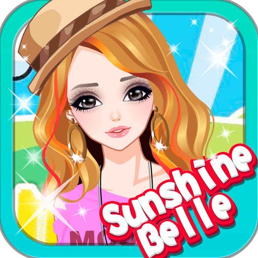 Sunshine Belle - Trendy Costumes Matching,Movie Star,Girl Games Icon