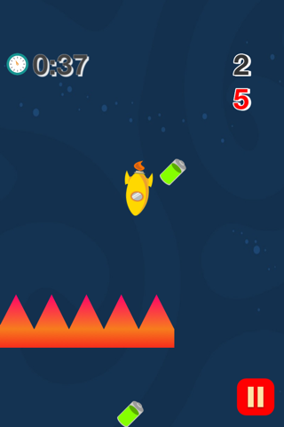 Rocket Run - Avoid the Spikes screenshot 3