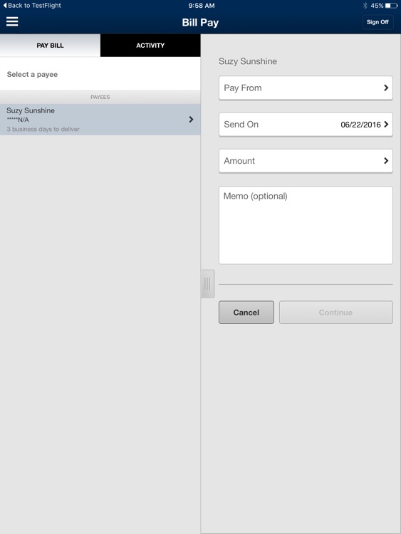 Emprise Bank Business for iPad