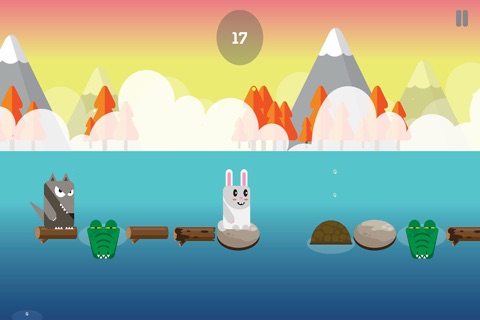 Blocky Rabbit Jumping screenshot 4