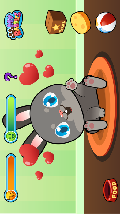My Virtual Rabbit ~ Bunny Pet Game for Kids Screenshot 2