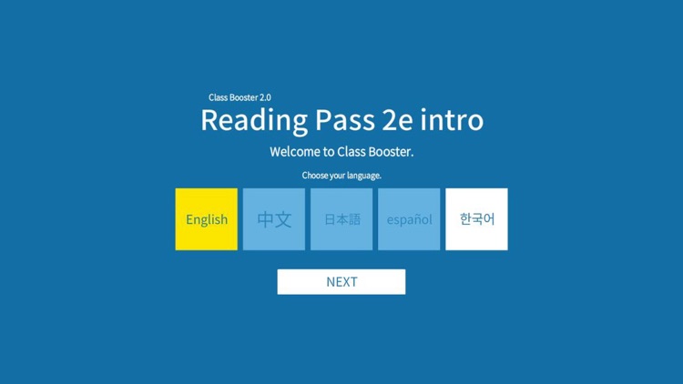 Reading Pass Intro