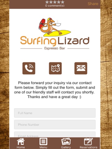 Surfing Lizard Cafe HD screenshot 4
