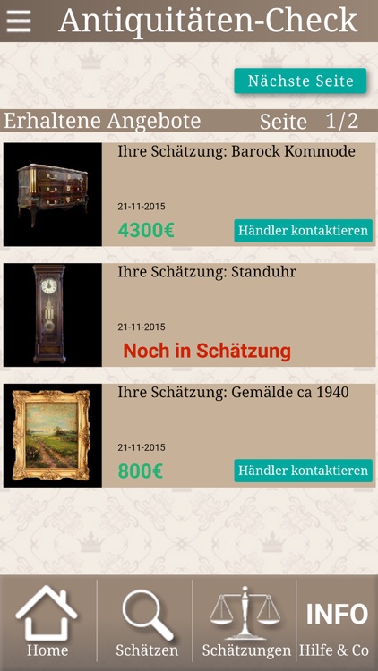 Antiques Valuations screenshot-3