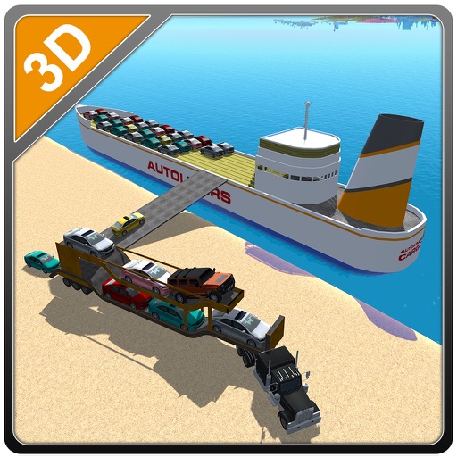 Cargo Ship Car Transporter – Drive truck & sail big boat in this simulator game Icon