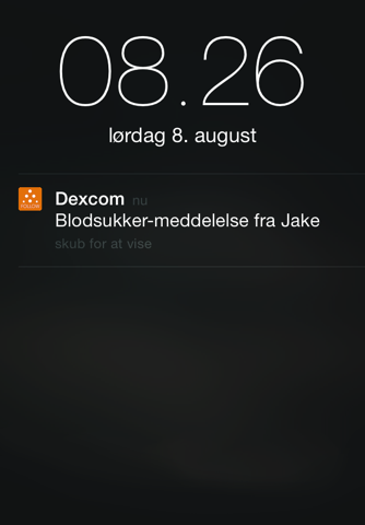 Dexcom Follow mmol/L DXCM1 screenshot 3