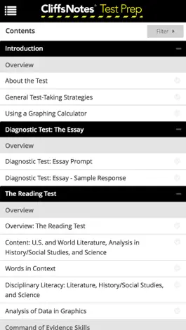 Game screenshot CliffsNotes Test Prep mod apk