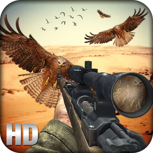 Birds Hunter in Desert Pro - Falcon and crow hunting in sahara and dubai desert, extreme hunting tour iOS App