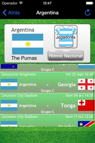 Rugby World App 2023 screenshot 4