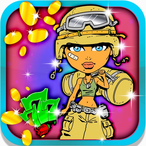 Brave Army Slots: Join the soldier's casino house and gain super betting experience iOS App