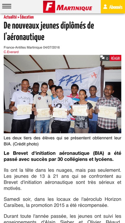 France-Antilles Martinique Mobile screenshot-3