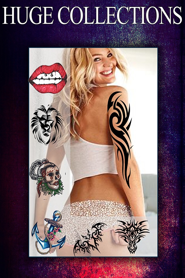 Tattoo Design - Add Tattos to You Photos and Selfies screenshot 3