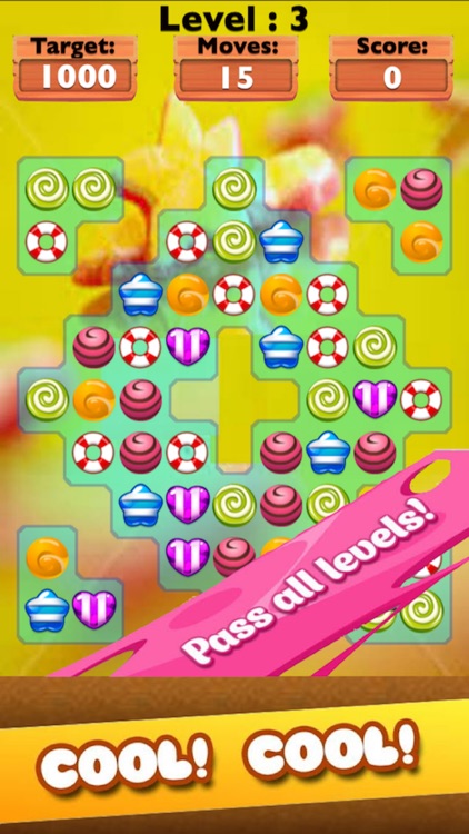 Candy Pop Cracking Blitz-Amazing match candies game for All