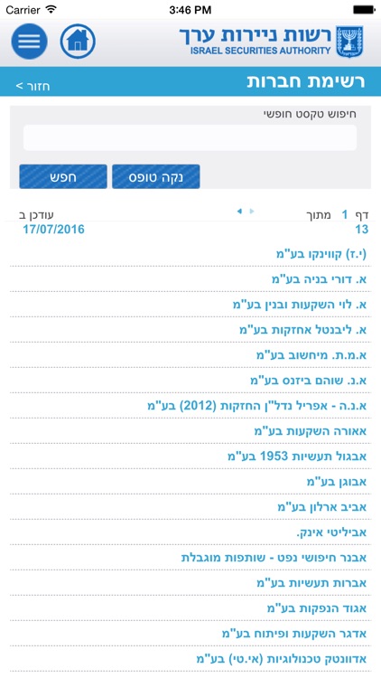 Israel Securities