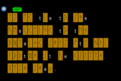 Runic Cryptogram screenshot 2