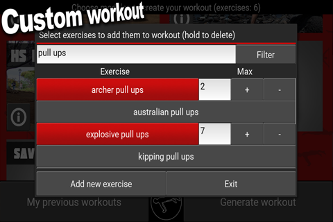 TrainingPal - Calisthenics trainer screenshot 4