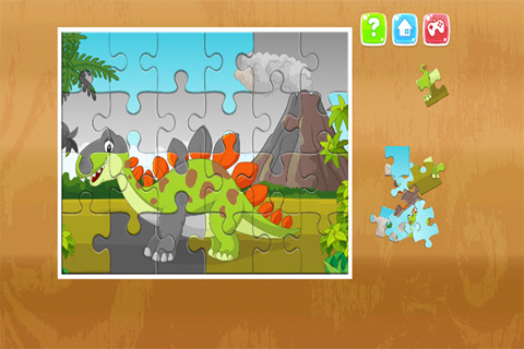 Jigsaw Puzzles Dinosaur - Games for Toddlers and kids screenshot 3