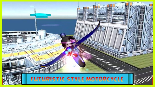 Flying Motorcycle Simulator Pro(圖1)-速報App