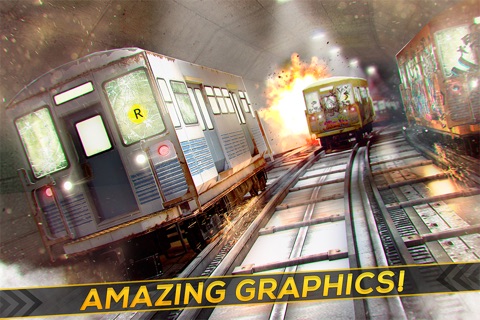 Subway Train Simulator HD | 3D Metro Driving Game For Free screenshot 2