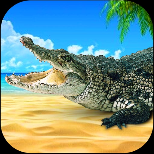 Wild Stray Crocodile Sim-ulator Icon